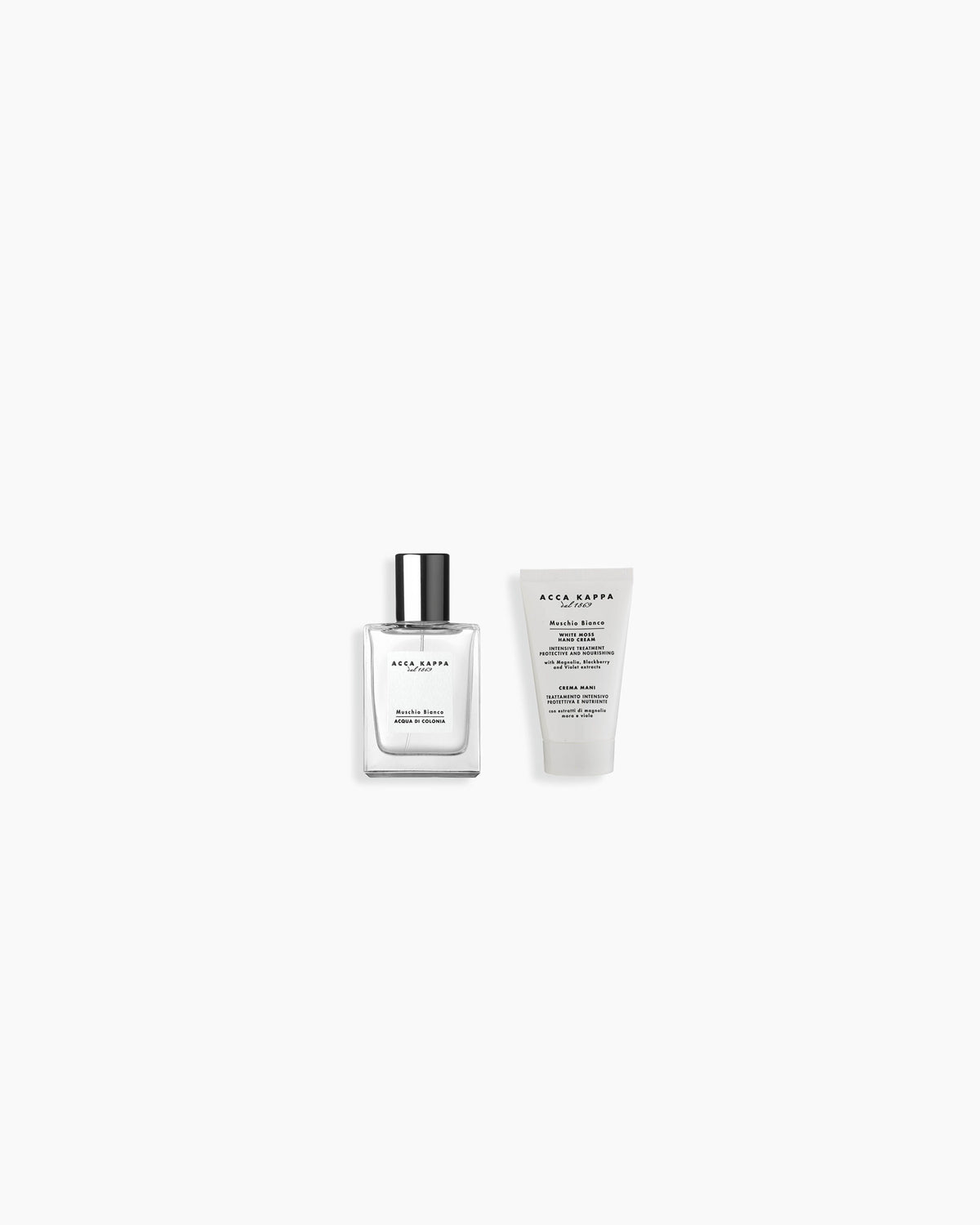 White Moss Gift Set - Eau de Cologne 50 ml & Hand Cream
