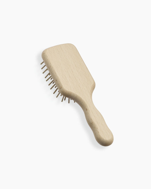 Beechwood Travel Brush With Wood Pins 7.0"