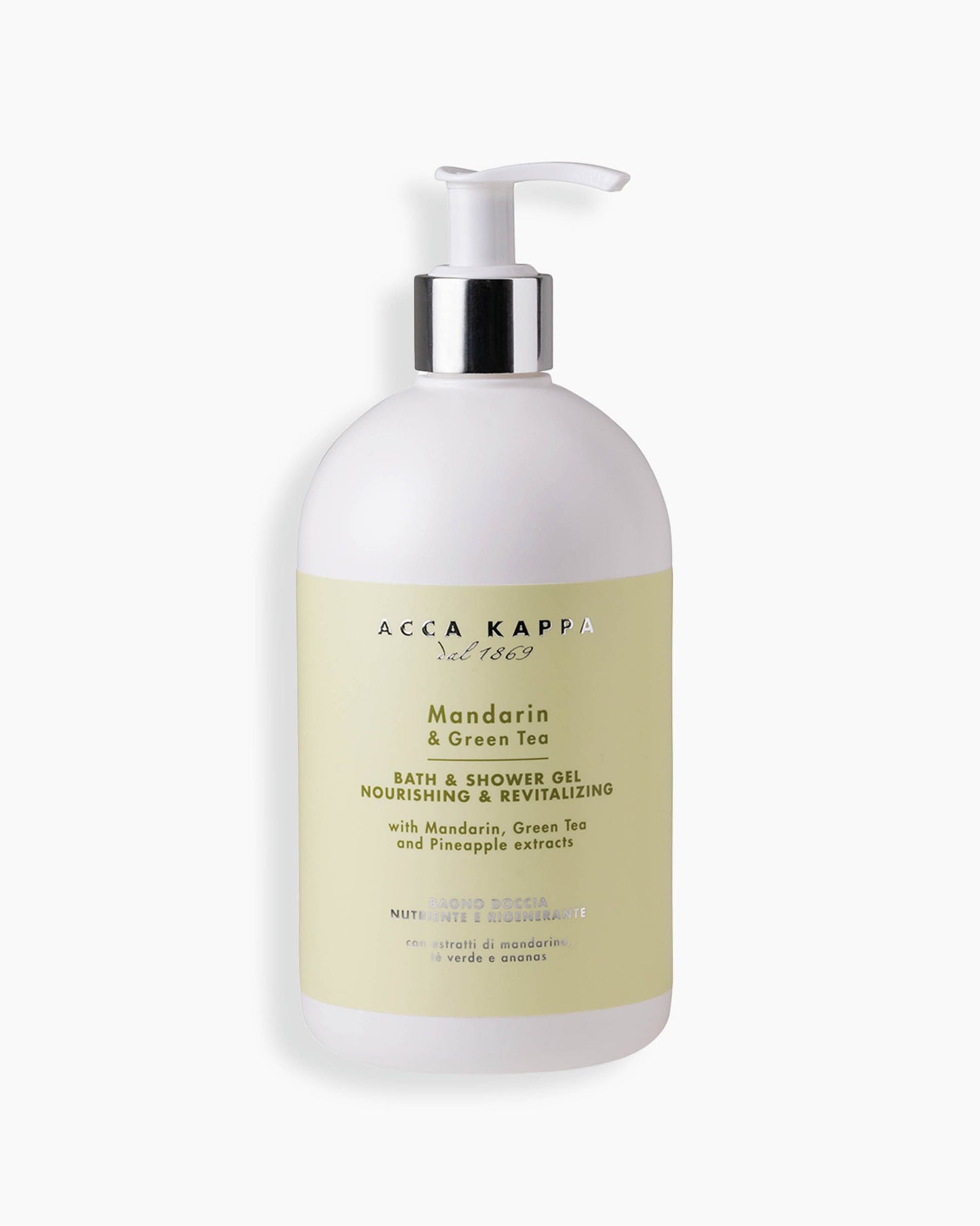 Gel douche mandarine et thé vert