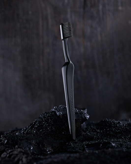 Brosse à dents Lympio Charbon - Poils en nylon moyens
