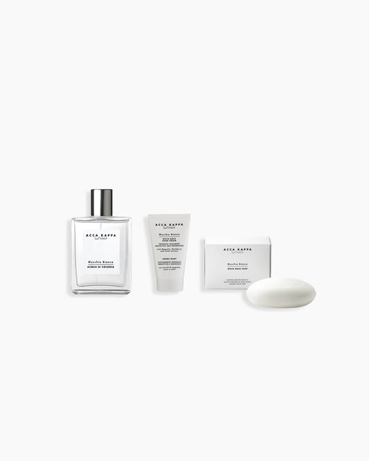 White Moss Gift Set - Eau de Cologne 100 ml, Hand Cream & Soap
