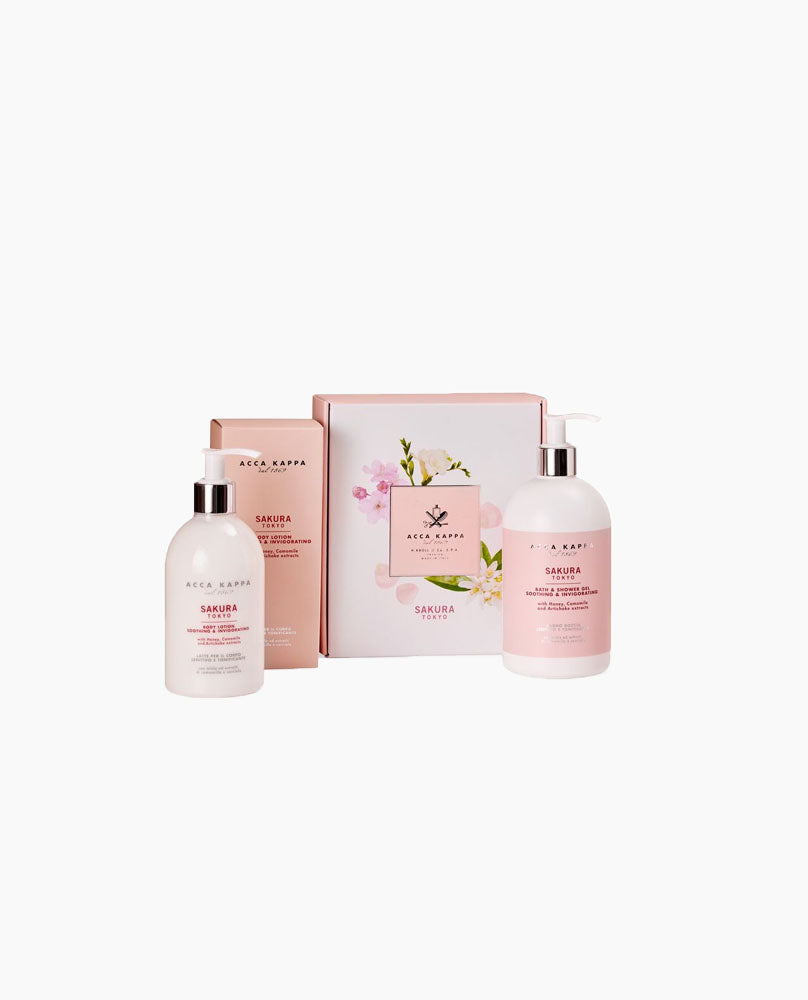 Coffret cadeau Sakura Tokyo - Gel douche et lotion pour le corps