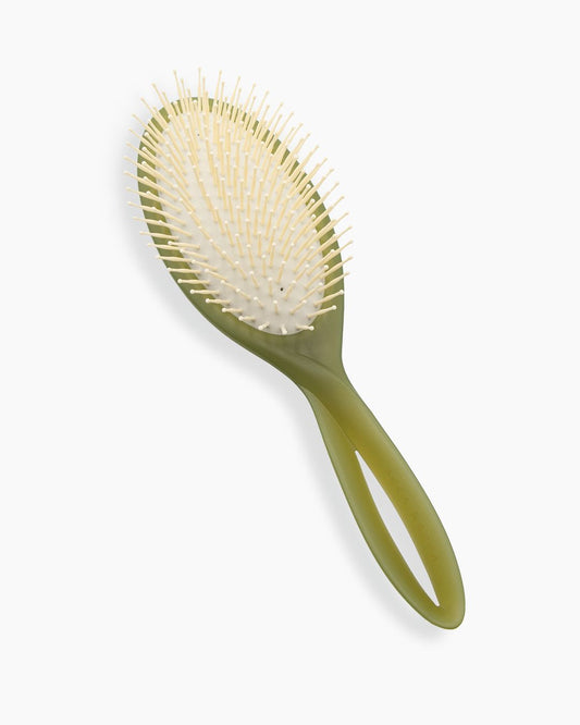 Infinito POP Hairbrush - Forest Green, Plastic Pins