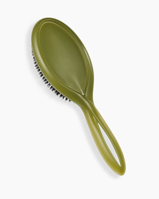 Infinito POP Hairbrush - Forest Green, Boar & Nylon Bristles