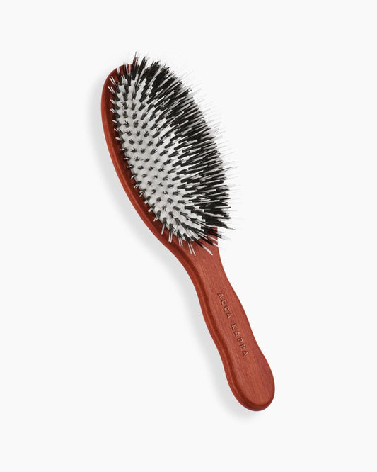 Brosse ovale pour extensions de cheveux - Bois de Kotibé