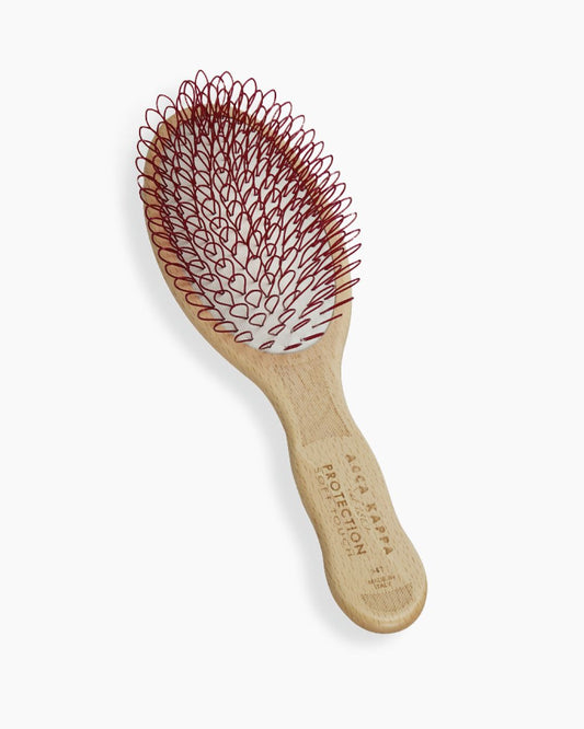 Brosse de protection en bois de hêtre - Filaments bouclés souples