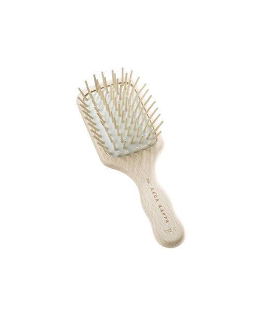 Beechwood Travel Brush With Wood Pins 7.0"