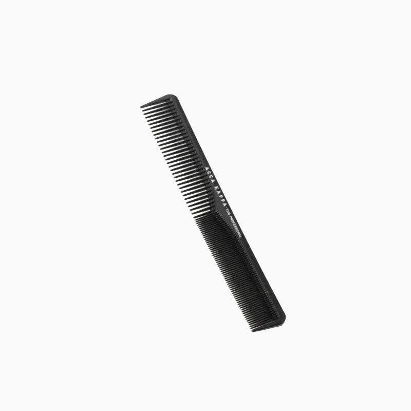 Peigne en polycarbonate à dents fines et grossières 18 cm