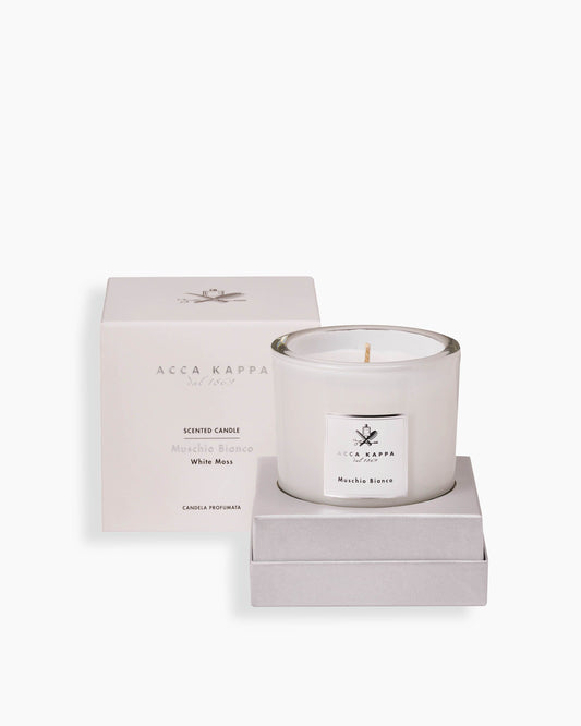 White Moss Candle