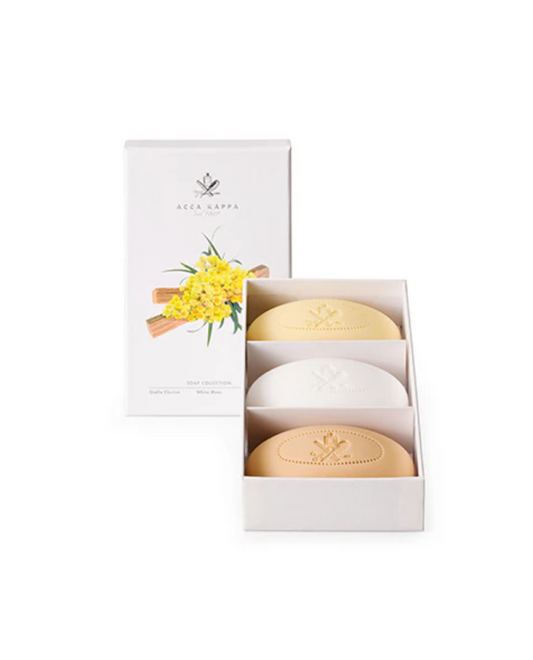 Soap Set - White Moss, Giallo Elicriso, Sandalwood